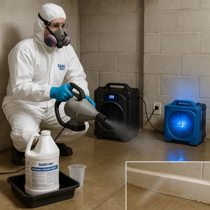 Sanitization and Odor Removal process in Livingston Parish, LA