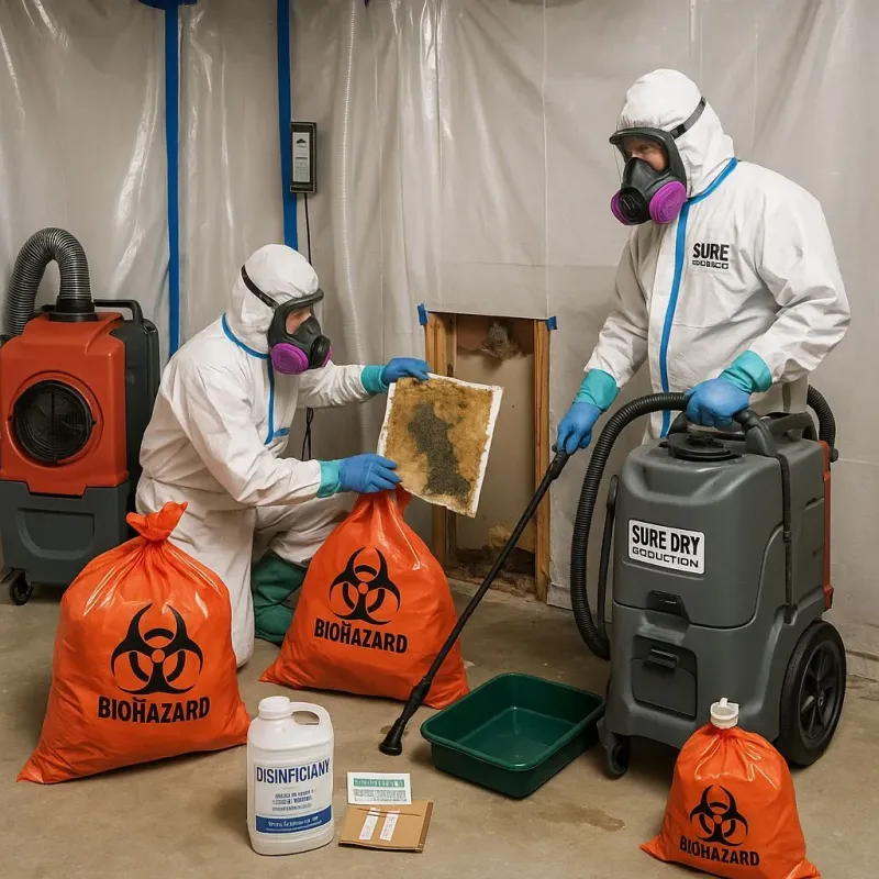 Contaminated Water Handling Protocols process in Livingston Parish, LA