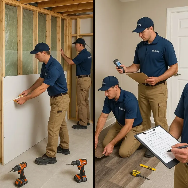 Repairs and Reconstruction process in Livingston Parish, LA