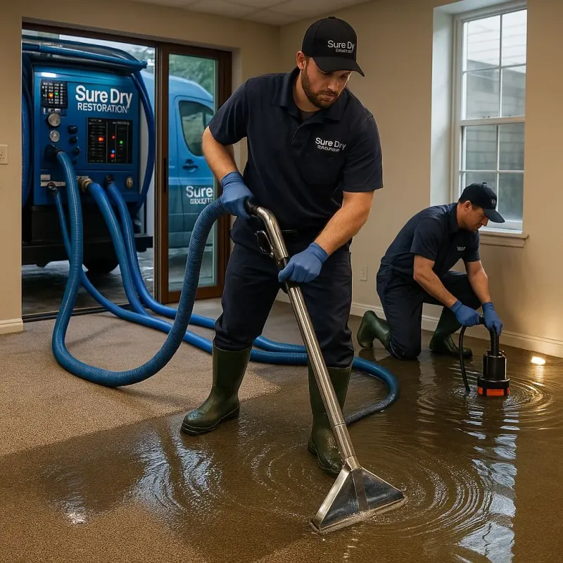 Water Extraction and Removal process in Livingston Parish, LA